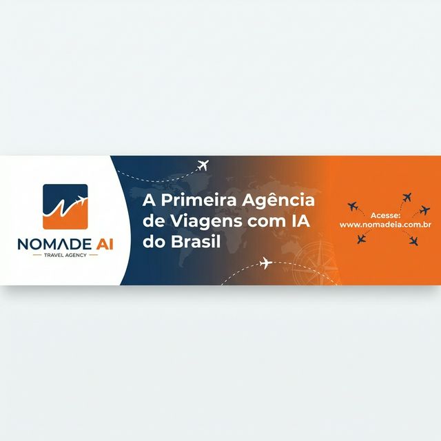 Nômade IA - A Primeira Agência de Viagens com IA do Brasil - www.nomadeia.com.br